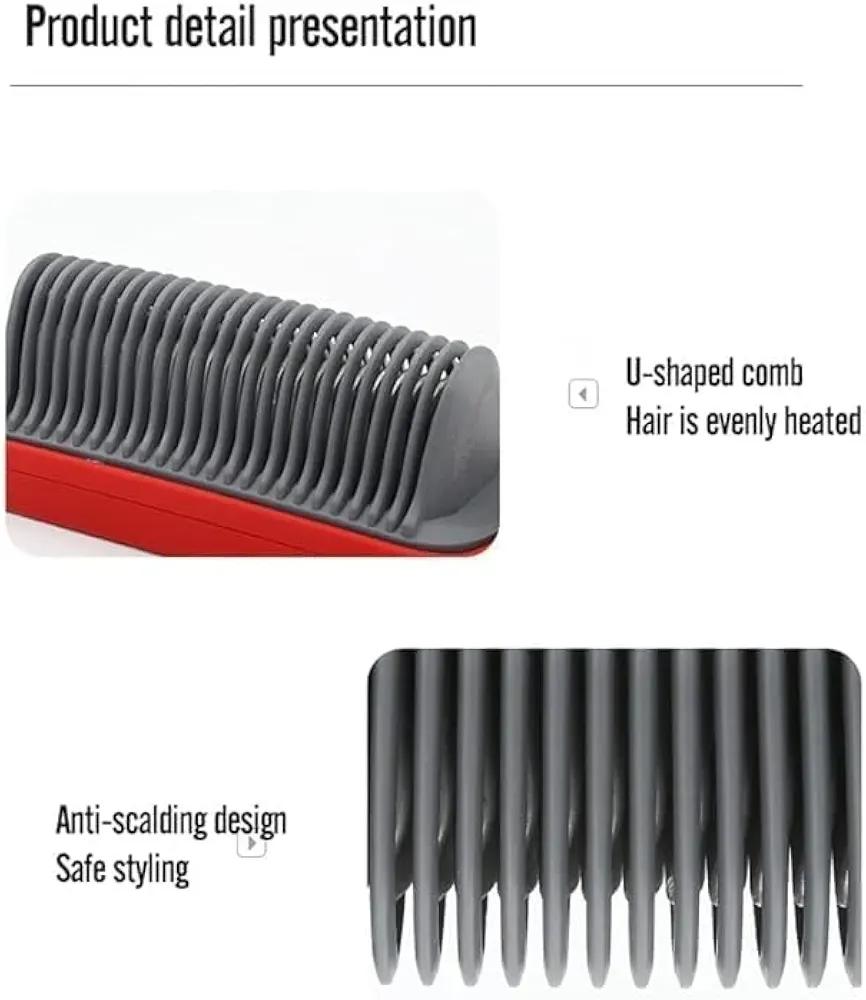 Corded Hair Dryer Brush Green Black Salon Quality - Image 3