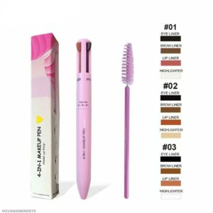 4-in-1 Makeup Pen with Brush & 3 Shades - Image 4