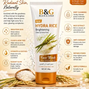 B&G Whitening Facewash 100ml - Image 4