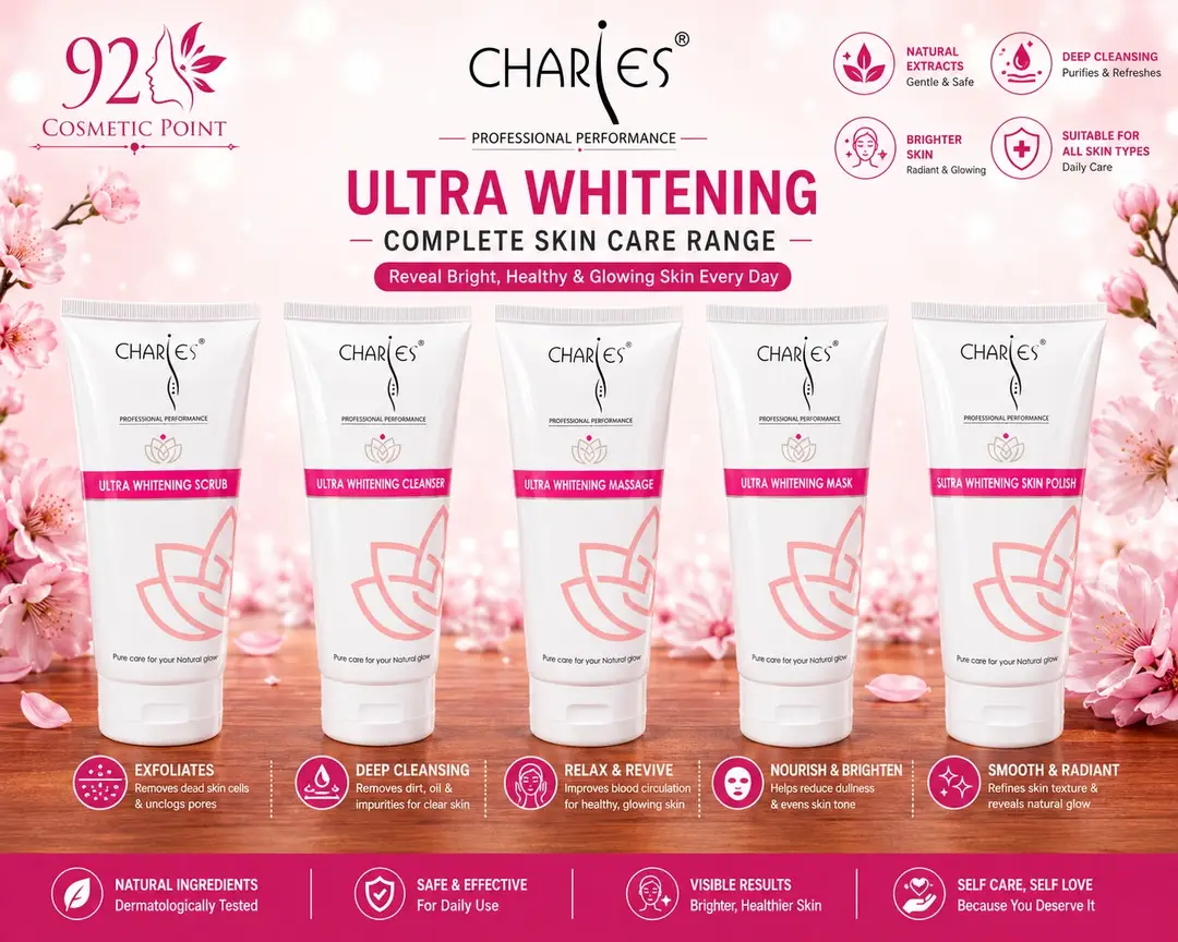 Charies Ultra Whitening Facial Kit 5 Step - Image 2