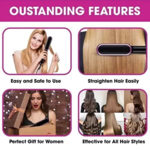 Hair Dryer Brush with Anti-Scald & 30s Heat - Image 8