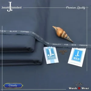 Men's Unstitched Wash & Wear Suit Cloudy Grey - Image 3
