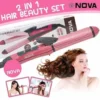Intelligent Temperature Control Hair Curler & Straightener