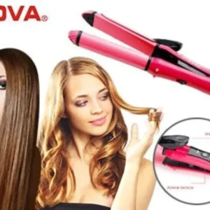 Intelligent Temperature Control Hair Curler & Straightener - Image 3