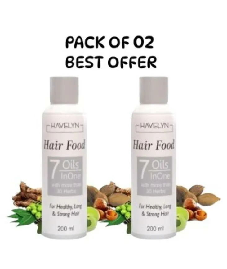 Havelyn Hair Food Oils Pack of 2 200ml