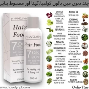 Alternative view of Havelyn Hair Food Oils Pack of 2 200ml