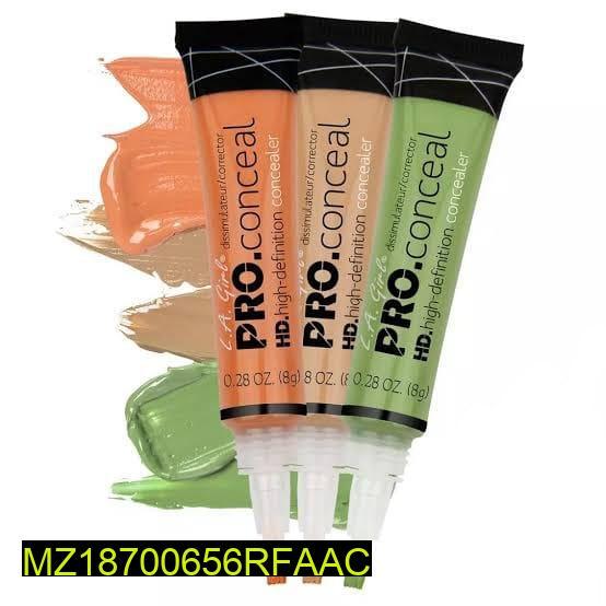 HD Pro High Coverage Concealer Pack of 3 Matte Finish - Image 3