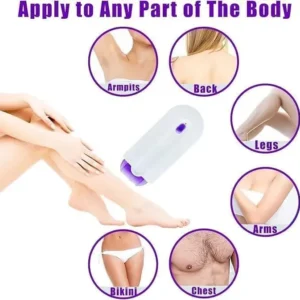 Alternative view of Rechargeable Women's Hair Shaver ABS Easy Clean