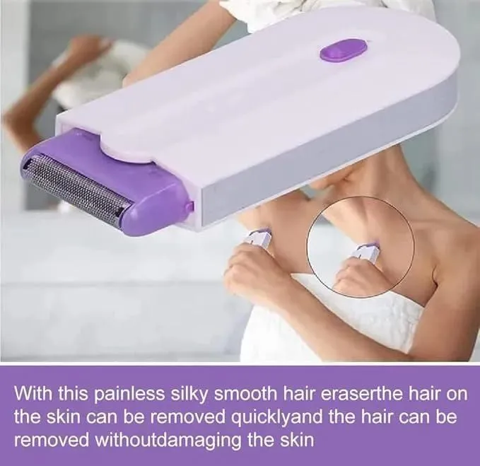 Rechargeable Women's Hair Shaver ABS Easy Clean - Image 3