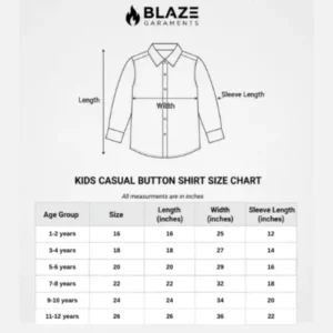 Mustard Cotton Boys Shirt for Ages 1-12 - Image 4
