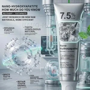 7.5% Nano Hydroxyapatite Teeth Whitening Toothpaste 120GM - Image 8