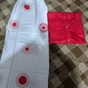 Alternative view of 2 Pcs Women's Stitched Linen Plain Shirt And Trouser