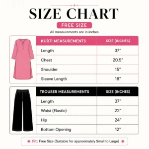 2 Pcs Women's Stitched Linen Plain Shirt And Trouser - Image 3