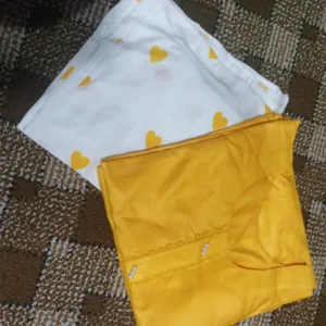Alternative view of 2 Pcs Women's Stitched Linen Plain Shirt And Trouser