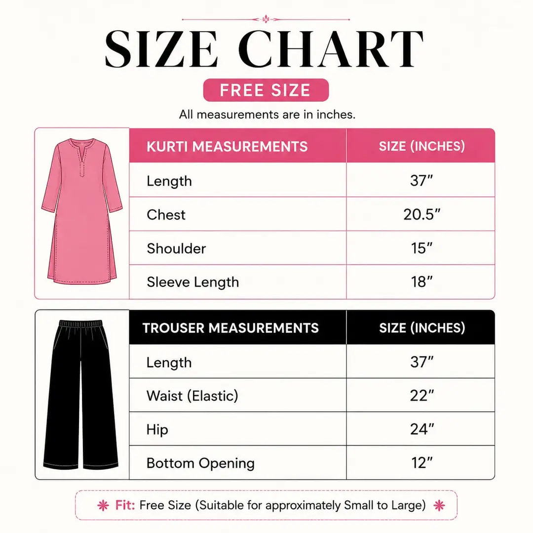 2 Pcs Women's Stitched Linen Plain Shirt And Trouser - Image 3