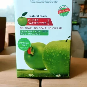 Original Apple Hair Color 1000ml Dubai Import - Ammonia Free Natural Black & Dark Brown - Image 3