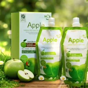 Original Apple Hair Color 1000ml Dubai Import - Ammonia Free Natural Black & Dark Brown - Image 6