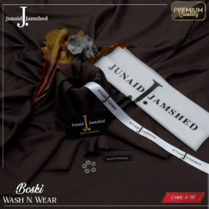 Alternative view of Unstitched Boski Men Suit Rich Brown Wedding Eid