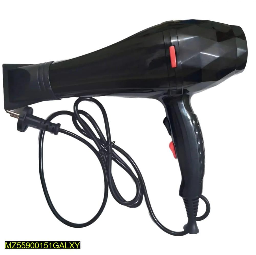 Black Hair Dryer with 3000W & 5-Temperature Control - Image 4