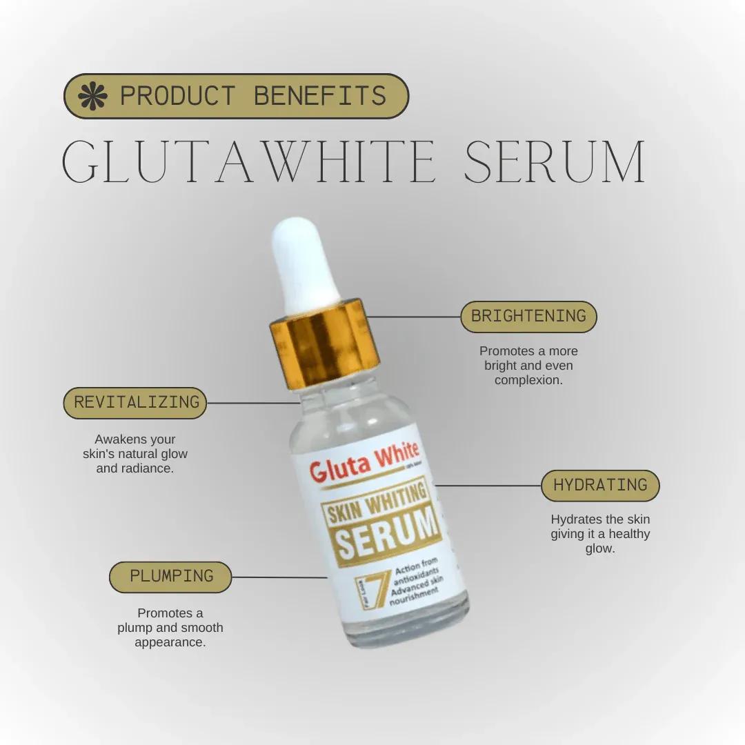 Gluta Brightening Face Serum for Dark Spots & Even Tone - Image 2