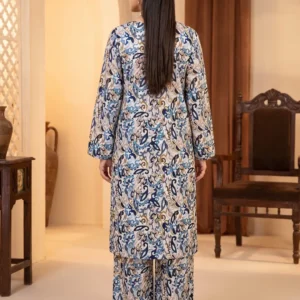 Alternative view of 2 Pcs Women's Unstitched Printed Suit