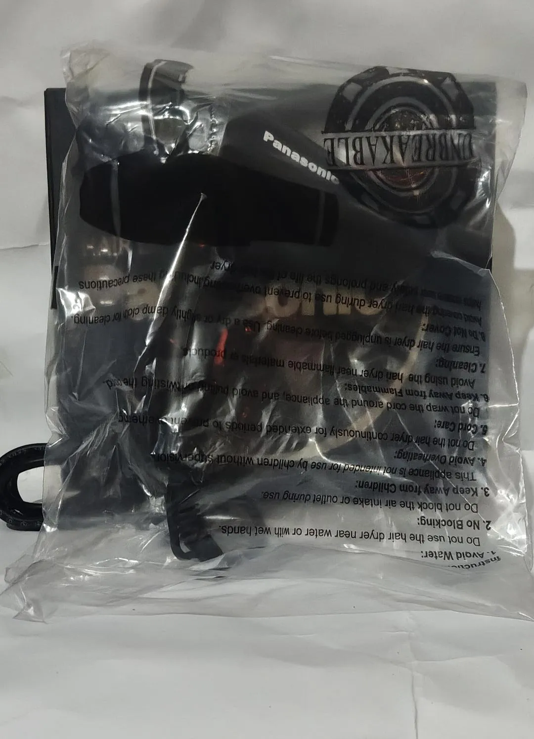 Panasonic 7500W Black Hair Dryer Salon Quality - Image 4