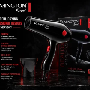 Professional Hair Dryer 5000W | Fast Drying | 2 Heat & 2 Speed Settings | Model S-6004 - Image 9