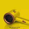 Yellow Hair Dryer with Cartoon Design