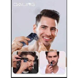 Men's Detachable Head Hair Clipper & Shaver Grey - Image 5