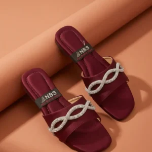 Women's Synthetic Leather Fancy Flats - Image 3