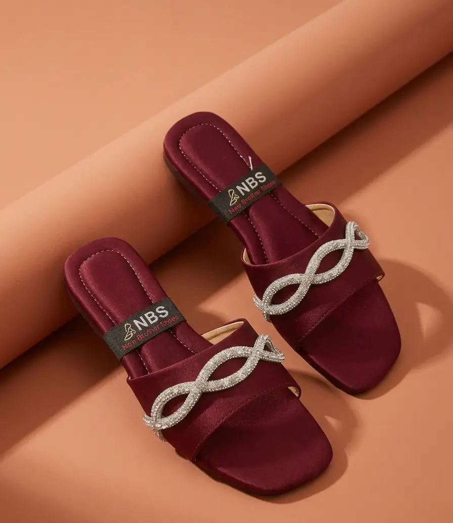 Women's Synthetic Leather Fancy Flats - Image 3