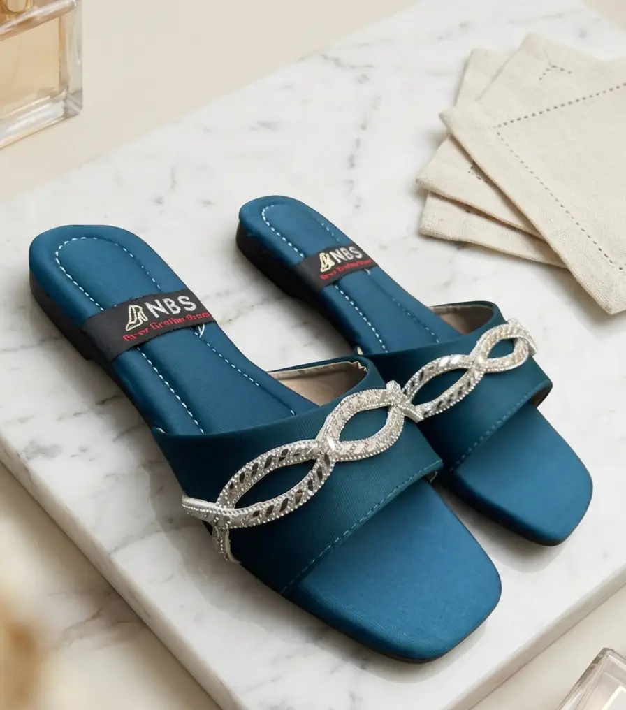Women's Synthetic Leather Fancy Flats - Image 6