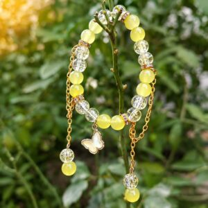 Butterfly With Gold-Chain Breslate