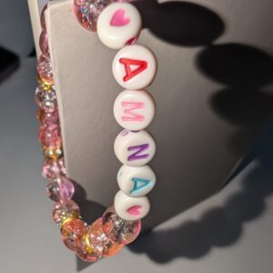 Alternative view of Crushed & Heart-Butterfly Bracelet